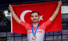 Şanghay’da gelen zafer! Konyalı milli bisikletçi dünya sıralamasının zirvesinde