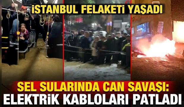 İstanbul’dan acı haber: Su birikintisine akıma kapılan çocuk öldü