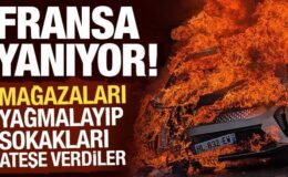 İsyan ateşi büyüyor: Milano’daki ünlü meydan ateşe verildi